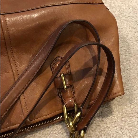 Brown leather Coach bag, very good condition. - Picture 4 of 4